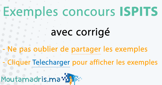 Exemple concours ISPITS
