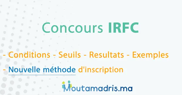 concours IRFC